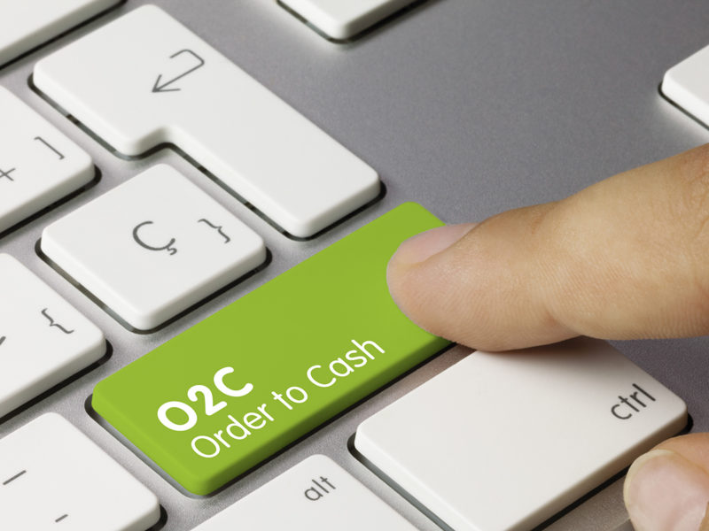 order-to-cash green button