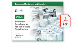 economic benchmarks for wholesale distributors report cover_commercial equipment