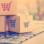 Online shopping / ecommerce and delivery service concept