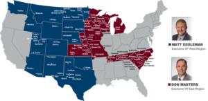 Border States map