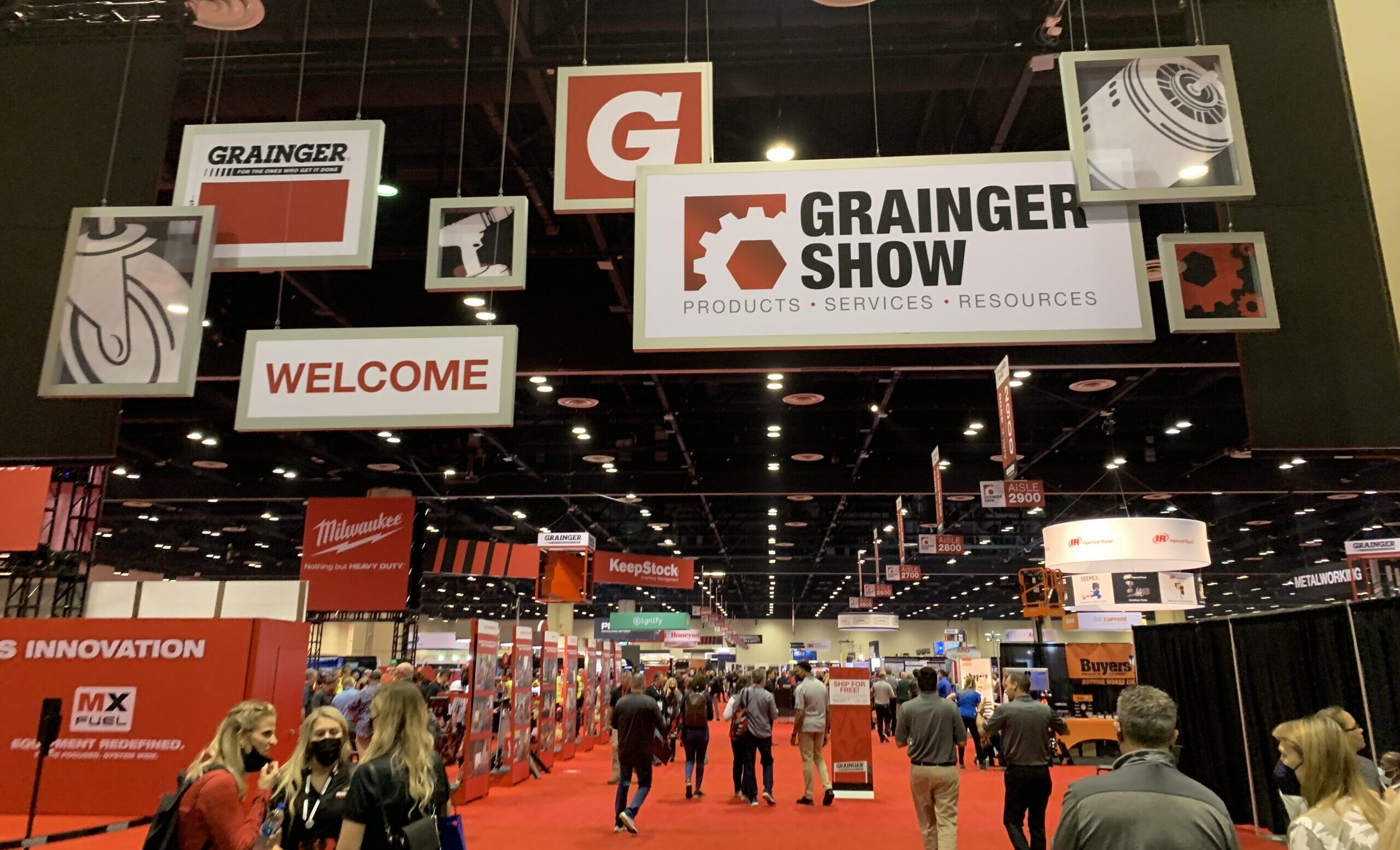 A look at the 2022 Grainger Show Floor at the Orlando Convention Center on Feb. 28.
Credit: MDM
