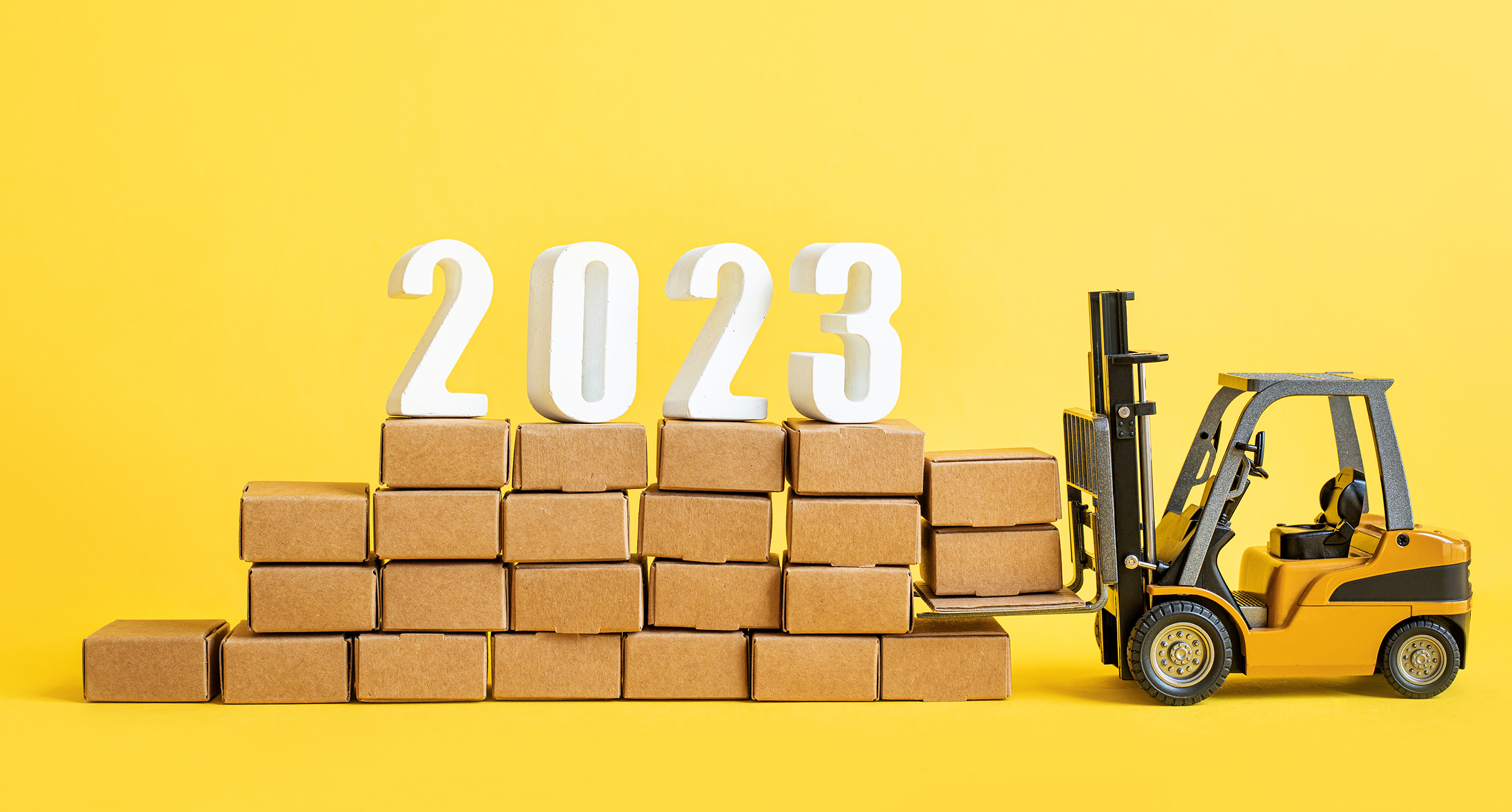 2023 Business ecommerce or export , import concepts with text nu