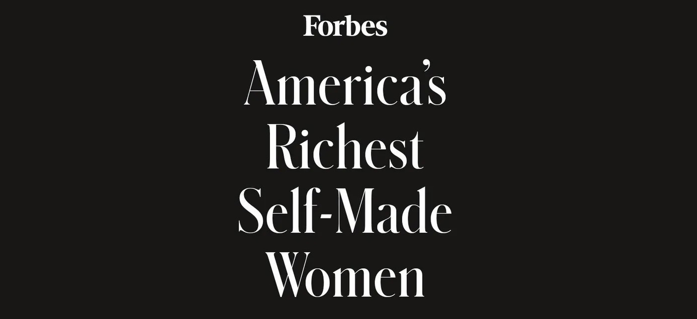 Forbes self made women