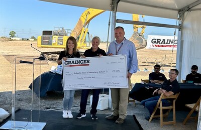 Grainger donates $20,000 to Roberts Road Elementary