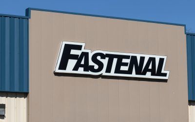 Michigan City - Circa April 2021: Fastenal industrial products and services distributor. Fastenal resells industrial, safety, and construction supplies.