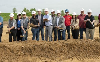 DSG has broken ground for a new facility in Eau Claire, Wisconsin.
