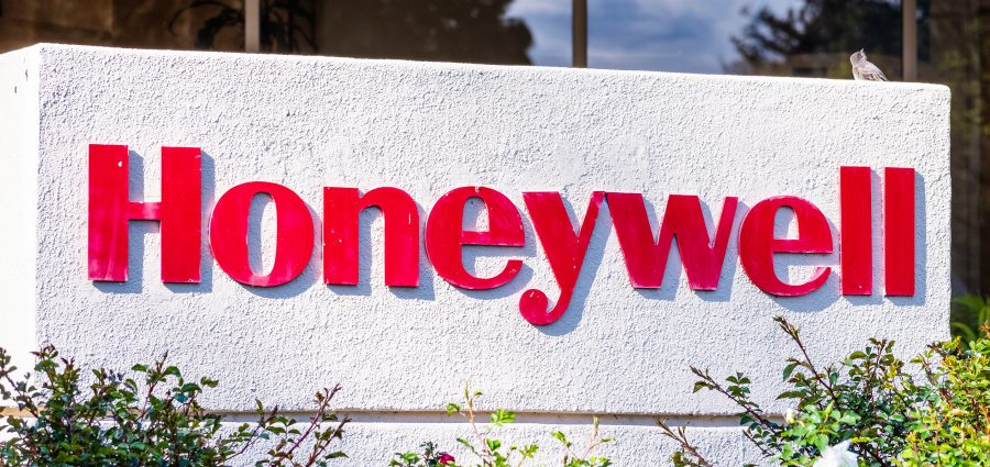 Mar 30, 2020 Sunnyvale / CA / USA - Honeywell logo displayed at their headquarters in Silicon Valley; Honeywell International Inc. is an American conglomerate company operating in various industries