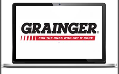 Grainger logo on a screen
